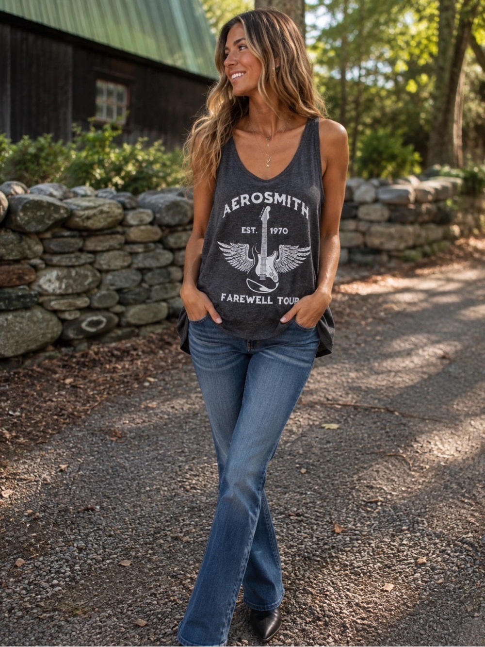 Aerosmith Graphic Tank Top
